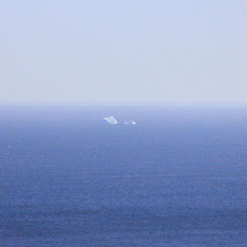 Icebergs off St. John's Harbour and Cape Spear