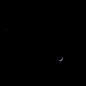 Venus & moon