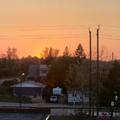 Sunset In Levack