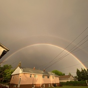 Double Rainbow… Saskatchewan Skies