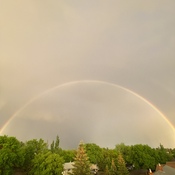 Double Rainbow… Saskatchewan Skies