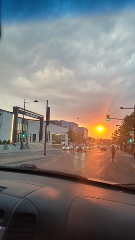 coucher de soleil Montréal, QC