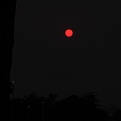 Crazy Red Sun