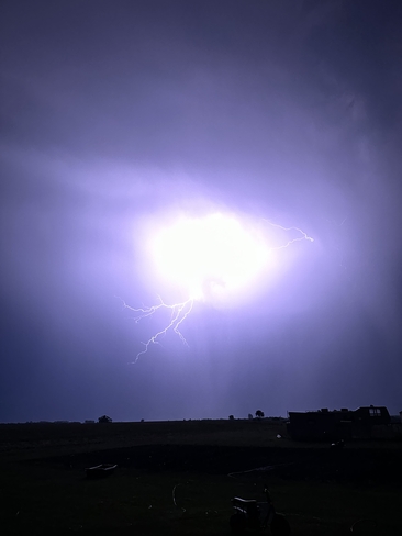 Thunderstorm Arthur, Manitoba, CA