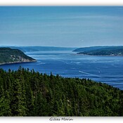 Majestueux Fjord du Saguenay.
