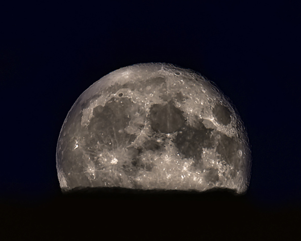 La Super lune Saint-Aimé-des-Lacs, QC