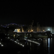 Sarnia Bay Marina at Midnight
