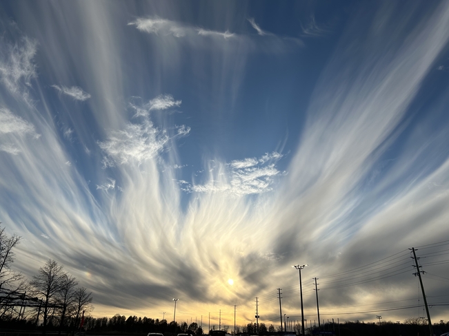 Fascinating clouds Milton, Ontario, CA