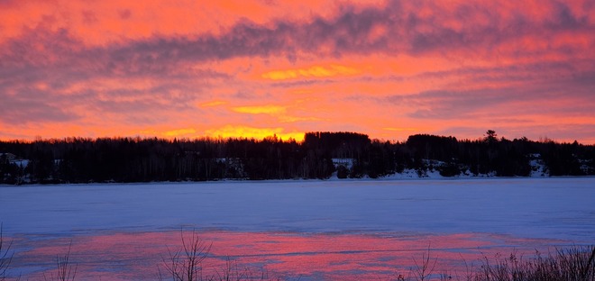 Miramichi sunrise NB-108, Lower Derby, New Brunswick