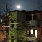 lune urbaine "allumer la lumière"