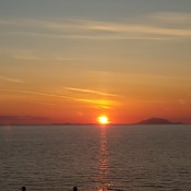 end of day on the Salish Sea