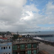 Vista da Ponte Metálica em Fortaleza