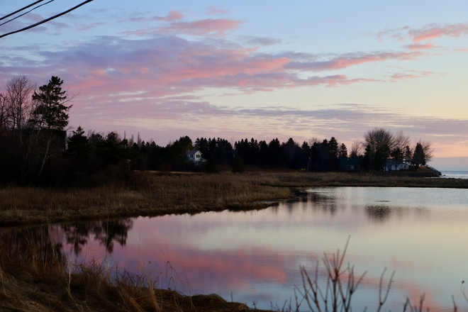 Reflections before Sunrise Northport, Nova Scotia, CA