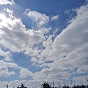 clouds over Waterloo, ON