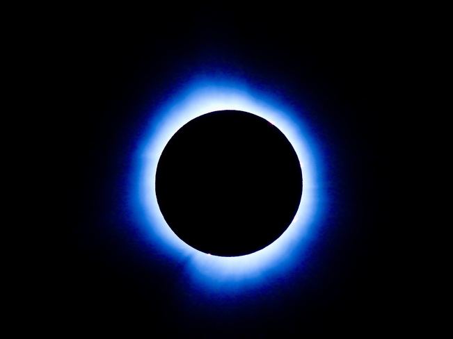 Black hole sun Saint-Côme-Linière, Québec, CA