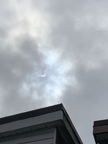 Solar eclipse Etobicoke, Ontario, CA