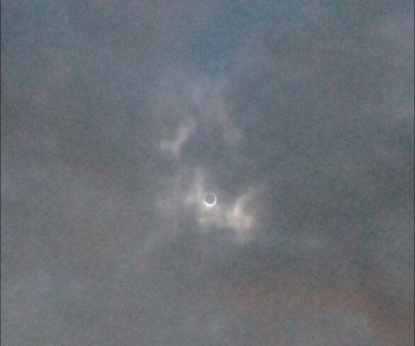 solar eclipse Thorold, ON