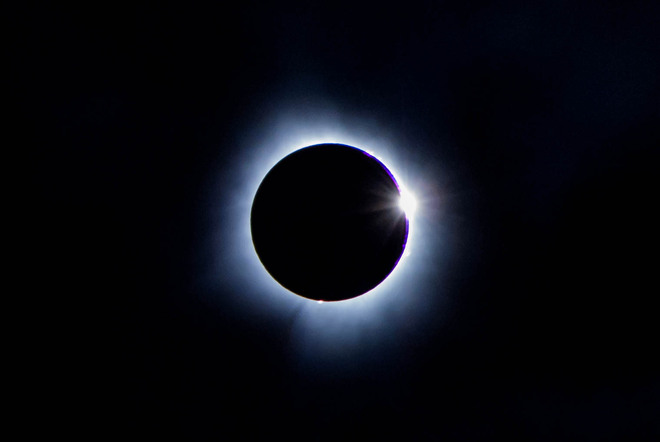 2024 Solar Eclipse Diamond Ring Waterdown, ON