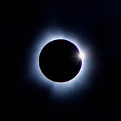 2024 Solar Eclipse Diamond Ring
