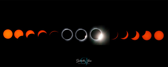 Éclipse solaire totale Saint-Georges, QC