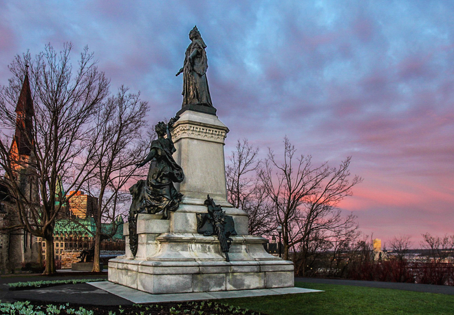 Queen Victoria monument Ottawa, Ontario, CA