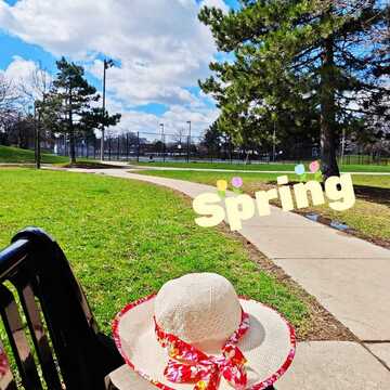 April 15 2024 13C Love in the Spring! Beautiful sunshine. Toronto Iris Chong
