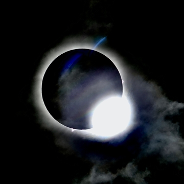 The Diamond Ring after Totality