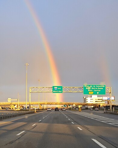 To Montreal, where the rainbow ends! Laval, QC