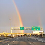 To Montreal, where the rainbow ends!