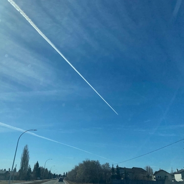 Jet Trail In The Sky