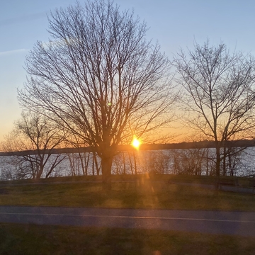Sunset at the Ottawa River