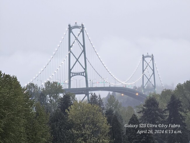 Lionsgate bridge West Vancouver, BC