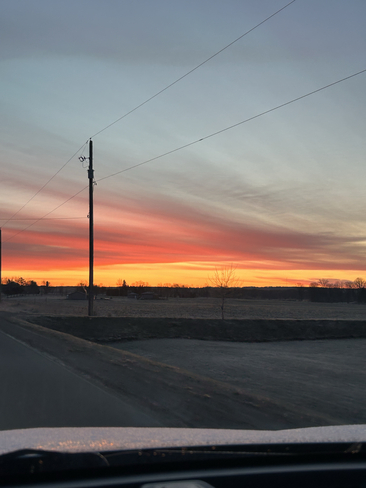 Beautiful sunrise. Stirling-Rawdon, Ontario, CA