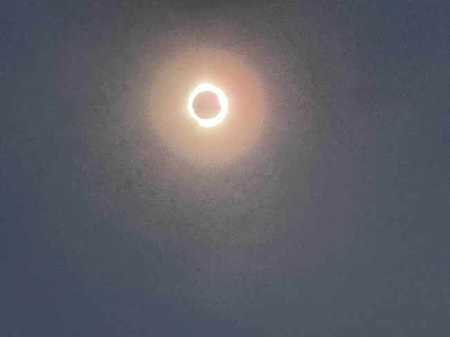 Solar eclipse Rodney, Ontario, CA