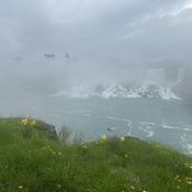 Foggy day in Niagara Falls