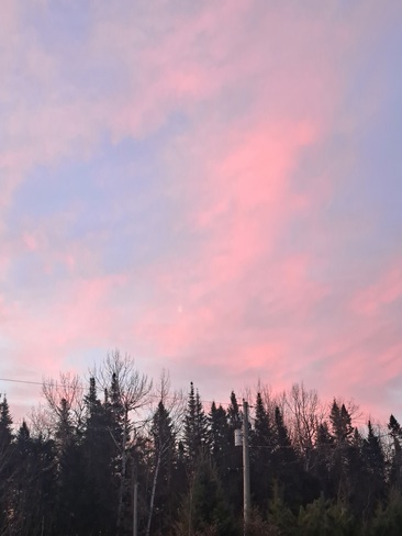 cotton candy clouds Geary, NB