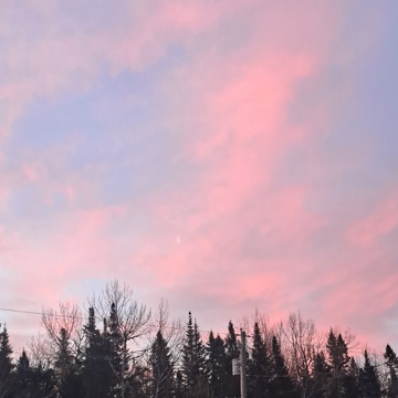 cotton candy clouds