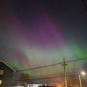 Northern Lights Display Over PEI
