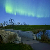 Northern lights in Winnipeg