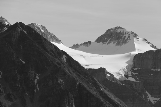   Alberta Rockies & Glacier, in Black & White
