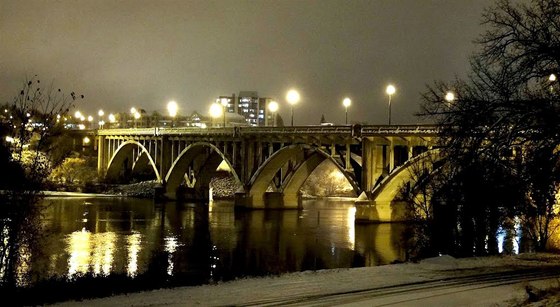 A Bridge in Saskatoon