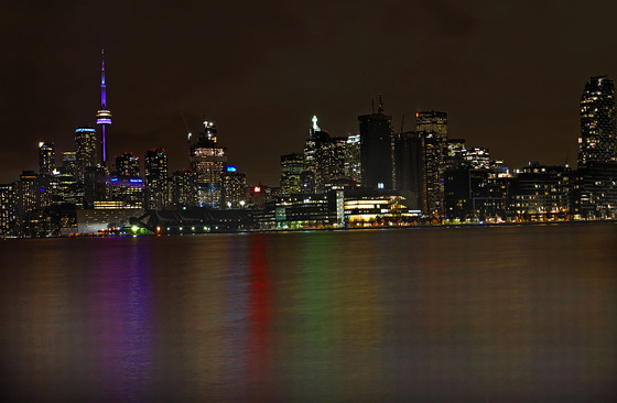Night View in Toronto