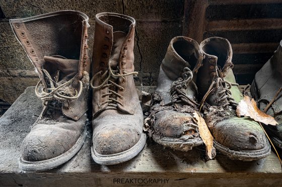Abandoned Factory Work Boots