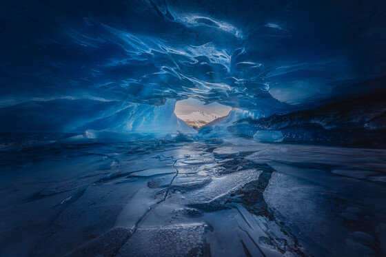The Blue Ice Cave 