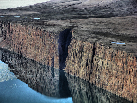 Cliffs near Arctic Bay Nunavut